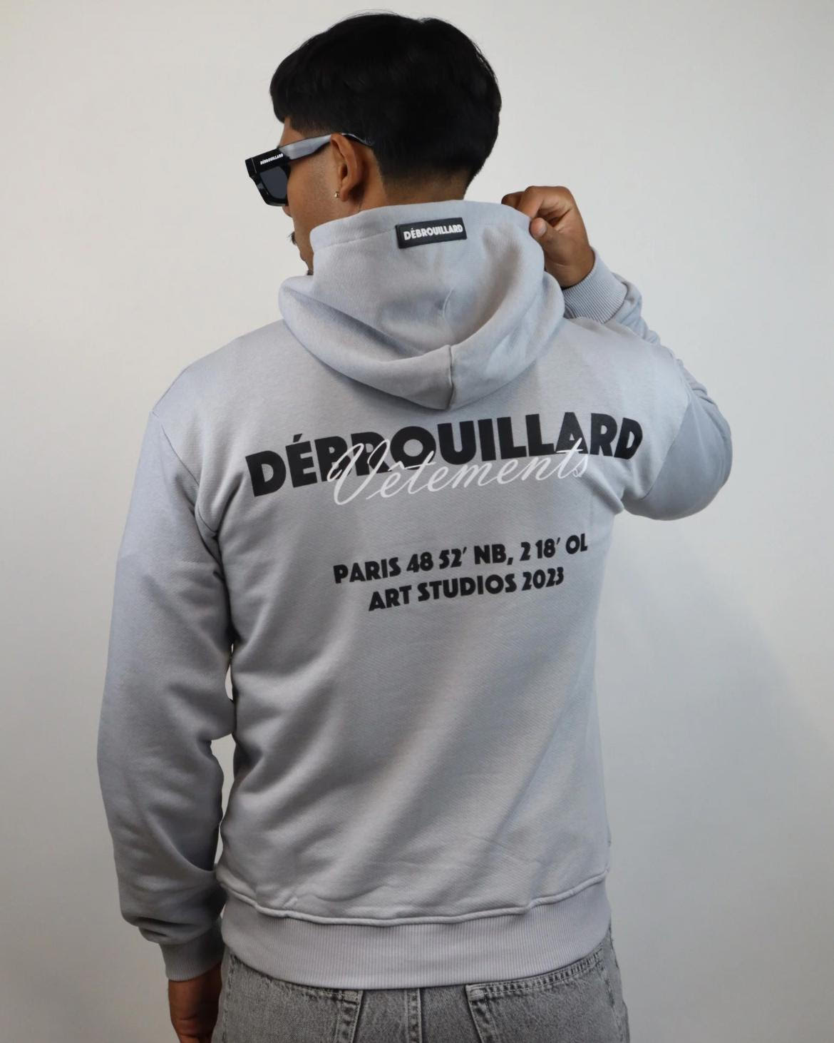PARIS HOODIE REGULAR - GREY