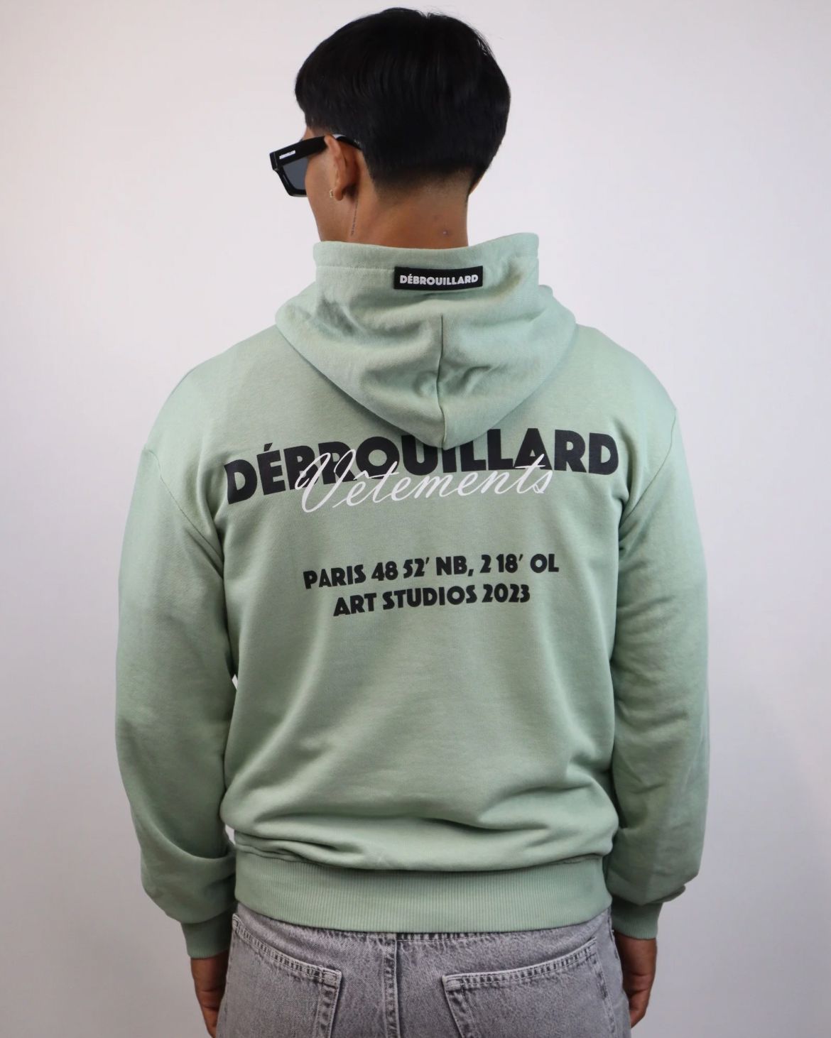 PARIS HOODIE REGULAR - GREEN