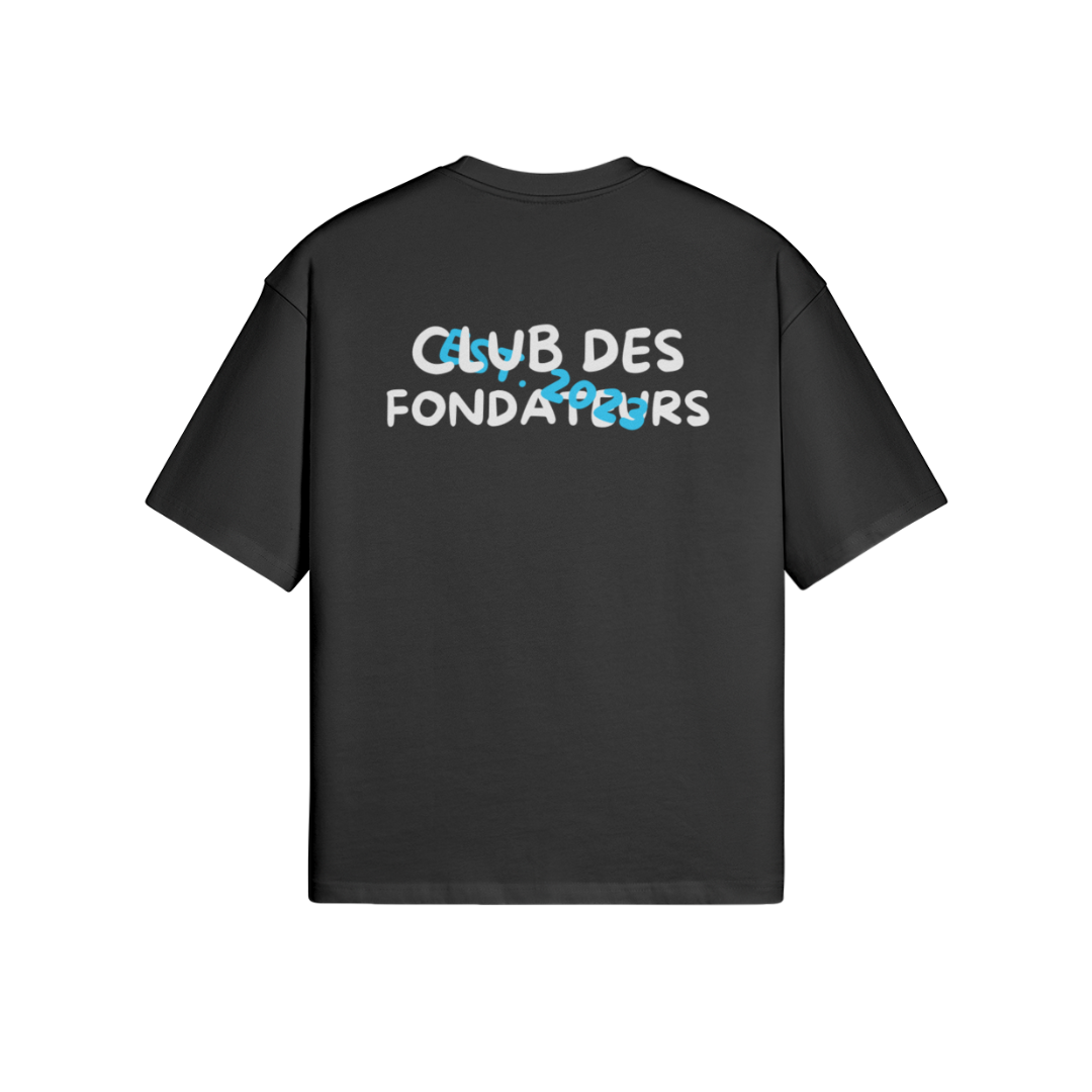 CLUB DES FONDATEURS - ZWART SHIRT