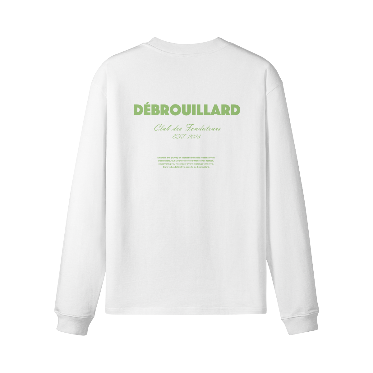 CLUB DES FONDATEURS LONGSLEEVE - OFF WHITE