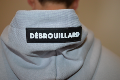 Débrouillard 'PARIS X ART STUDIOS' hoodie grijs