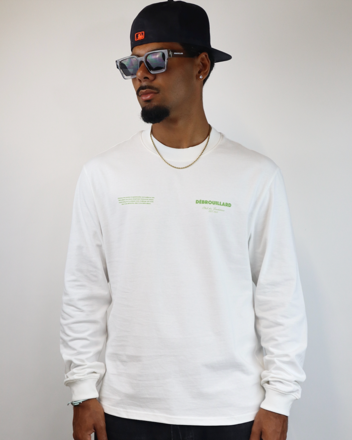 CLUB DES FONDATEURS LONGSLEEVE - OFF WHITE