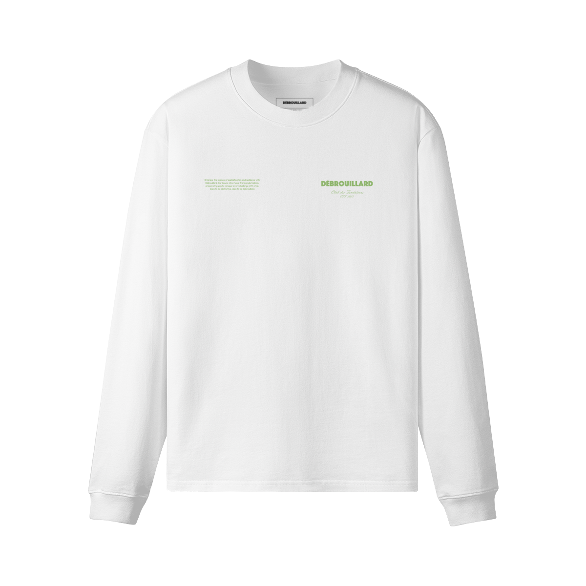 CLUB DES FONDATEURS LONGSLEEVE - OFF WHITE